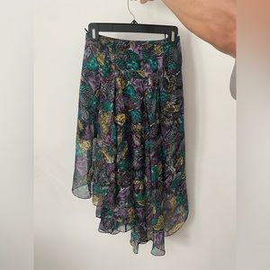 Chloe silk skirt